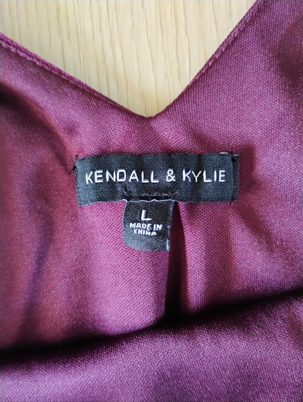 Kendall & Kylie Velvet Mini Dress in Plum - Picture 2 of 4